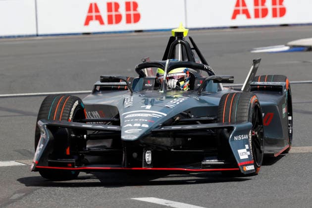 July 25, 2026, Tokyo, Japan: NISSAN FORMULA E TEAM driver Oliver Rowland (1) in action during a free practice before starting the Formula E Tokyo E-Prix, round 14 of the 2025Ã¢â‚¬2026 ABB FIA Formula E World Championship, WM, Weltmeisterschaft on the temporary street circuit around the Tokyo Big Sight convention center in Tokyo. Formula E 2026: Tokyo E-Prix  - ZUMAm191 20260725_aap_m191_007 Copyright: xRodrigoxReyesxMarinx