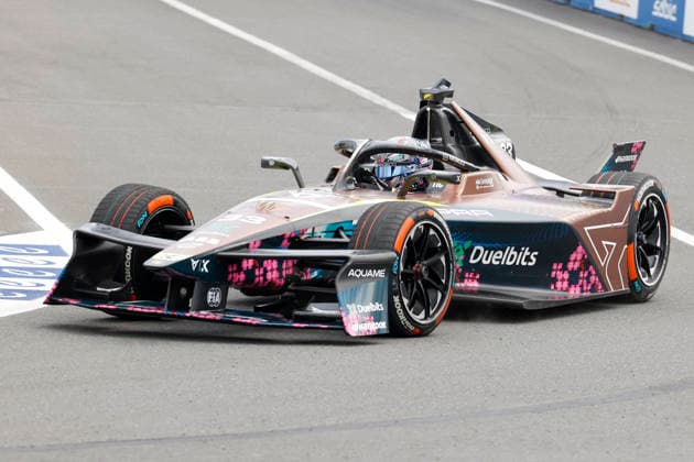 July 25, 2026, Tokyo, Japan: CUPRA KIRO driver Dan Ticktum (33) in action during a free practice before starting the Formula E Tokyo E-Prix, round 14 of the 2025Ã¢â‚¬2026 ABB FIA Formula E World Championship, WM, Weltmeisterschaft on the temporary street circuit around the Tokyo Big Sight convention center in Tokyo. Tokyo Japan - ZUMAm191 20260725_aap_m191_005 Copyright: xRodrigoxReyesxMarinx