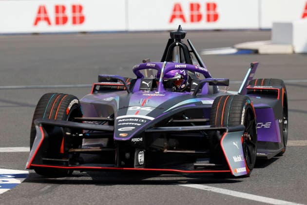July 25, 2026, Tokyo, Japan: PORSCHE FORMULA E TEAM driver Pascal Wehrlein (94) in action during a free practice before starting the Formula E Tokyo E-Prix, round 14 of the 2025Ã¢â‚¬2026 ABB FIA Formula E World Championship, WM, Weltmeisterschaft on the temporary street circuit around the Tokyo Big Sight convention center in Tokyo. Tokyo Japan - ZUMAm191 20260725_aap_m191_011 Copyright: xRodrigoxReyesxMarinx