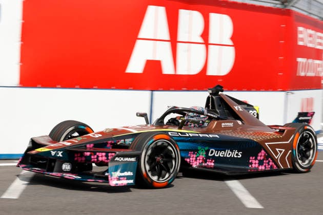 July 25, 2026, Tokyo, Japan: CUPRA KIRO driver Dan Ticktum (33) in action during a free practice before starting the Formula E Tokyo E-Prix, round 14 of the 2025Ã¢â‚¬2026 ABB FIA Formula E World Championship, WM, Weltmeisterschaft on the temporary street circuit around the Tokyo Big Sight convention center in Tokyo. Tokyo Japan - ZUMAm191 20260725_aap_m191_035 Copyright: xRodrigoxReyesxMarinx