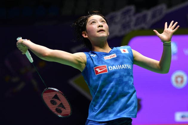 CHANGZHOU, CHINA - JULY 25: Tomoka Miyazaki of Japan competes in the Women s Singles Semifinal match against Chen Yufei of China on day 5 of the China Open 2026 at Changzhou Olympic Sports Center Gymnasium on July 25, 2026 in Changzhou, Jiangsu Province of China.  Copyright: xVCGx 111656325071