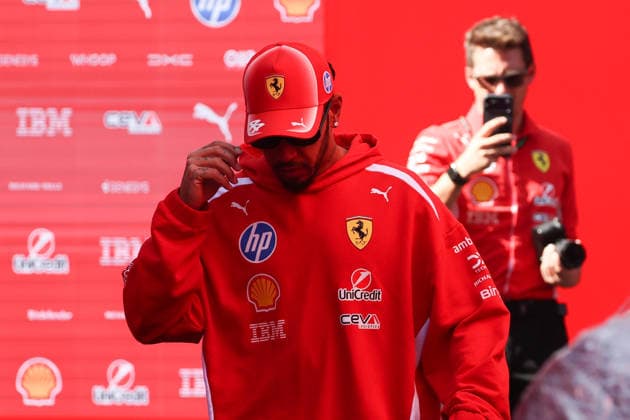 F1 Hungarian Grand Prix 2026 Practice 3 Lewis Hamilton of Ferrari before third practice ahead of the Formula 1 Hungarian Grand Prix at Hungaroring in Budapest, Hungary on July 25, 2026. Budapest Hungary  Copyright: xJakubxPorzyckix originalFilename:porzycki-f1hungar260725_npAsY.jpg