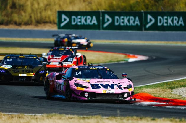 DTM, 9. + 10. Rennen Oschersleben 2026 14 Ferrari 296 GT3 EVO, EMIL FREY RACING: Matteo Cairoli - picture by Gruppe C Photography Oschersleben Oschersleben Sachsen-Anhalt Germany Copyright: xGruppexCxPhotographyx