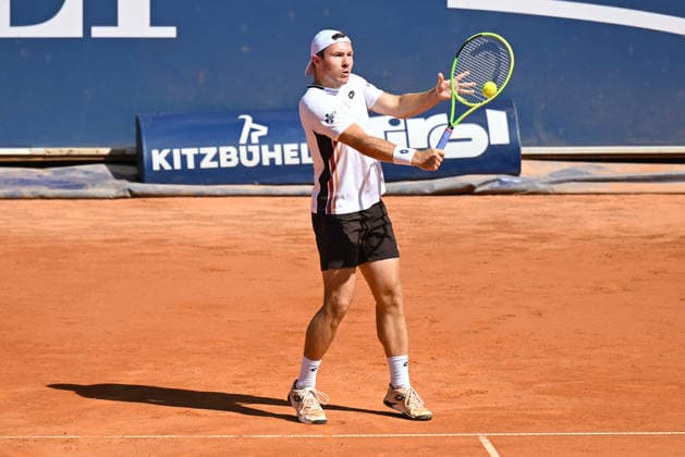 TENNIS - ATP, Tennis Herren Generali Open 2026 KITZBUEHEL,AUSTRIA,25.JUL.26 - TENNIS - ATP World Tour, Generali Open. Image shows Lukas Miedler (AUT).  GEPAxpictures xDanielxSchoenherr