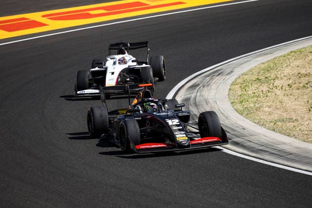 AUTO - FORMULA 3 2026 - BUDAPEST 12 LE Kanato (jpn), ART Grand Prix, Dallara F3 2025, action 01 NAEL ThÃ ophile (fra), Campos Racing, Dallara F3 2025, action during the 7th round of the 2026 FIA Formula 3 Championship from July 24 to 26, 2026 on the Hungaroring, in Mogyorod near Budapest, Hungary - MogyorodHungary  Copyright: xXavixBonillax