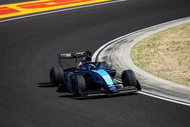 AUTO - FORMULA 3 2026 - BUDAPEST 29 LACORTE Nicola (ita), DAMS Lucas Oil, Dallara F3 2025, action during the 7th round of the 2026 FIA Formula 3 Championship from July 24 to 26, 2026 on the Hungaroring, in Mogyorod near Budapest, Hungary - MogyorodHungary  Copyright: xXavixBonillax