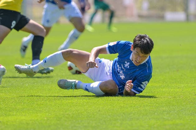 25.07.2026, Bad Wörishofen, Deutschland. Testspiel des SV Darmstadt 98 (2. Bundesliga) gegen die SG Sonnenhof Großaspach (Regionalliga Südwest). Hiroki Akiyama (SV Darmstadt 98) *** July 25, 2026, Bad Wörishofen, Germany: Friendly match between SV Darmstadt 98 (2. Bundesliga) and SG Sonnenhof Großaspach (Regionalliga Südwest) Hiroki Akiyama SV Darmstadt 98