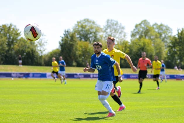 25.07.2026, Bad Wörishofen, Deutschland. Testspiel des SV Darmstadt 98 (2. Bundesliga) gegen die SG Sonnenhof Großaspach (Regionalliga Südwest). Ibrahim El Kadiri (SV Darmstadt 98) *** July 25, 2026, Bad Wörishofen, Germany: Friendly match between SV Darmstadt 98 (2. Bundesliga) and SG Sonnenhof Großaspach (Regionalliga Südwest) Ibrahim El Kadiri SV Darmstadt 98