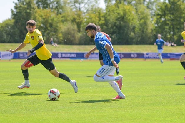25.07.2026, Bad Wörishofen, Deutschland. Testspiel des SV Darmstadt 98 (2. Bundesliga) gegen die SG Sonnenhof Großaspach (Regionalliga Südwest). Ibrahim El Kadiri (SV Darmstadt 98) *** July 25, 2026, Bad Wörishofen, Germany: Friendly match between SV Darmstadt 98 (2. Bundesliga) and SG Sonnenhof Großaspach (Regionalliga Südwest) Ibrahim El Kadiri SV Darmstadt 98