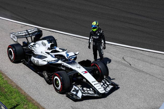 F1 - HUNGARIAN GRAND PRIX 2026 PEREZ Sergio (mex), Cadillac F1 Team CA01, portrait fire crash, accident, during the Formula 1 Hungarian Grand Prix 2026, 11th round of the 2026 Formula One World Championship, WM, Weltmeisterschaft from July 24 to 26, 2026 on the Hungaroring, in Mogyorod near Budapest, Hungary -  Copyright: xFLORENTxGOODENx