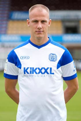 23.07.2026, Hänsch-Arena, Meppen, Spieler Jannic Ehlers; SV Meppen 1912 e.V.; 3.Liga, Porträttermin 2026 2027 DFL REGULATIONS PROHIBIT ANY USE OF PHOTOGRAPHS AS IMAGE SEQUENCES AND OR QUASI-VIDEO. Meppen Niedersachsen Germany Hänsch-Arena *** July 23, 2026, Hänsch Arena, Meppen, Player Jannic Ehlers, SV Meppen 1912 e.V., 3rd Division, Portrait session 2026–2027. DFL regulations prohibit any use of photographs as image sequences and or quasi-video. Meppen, Lower Saxony, Germany, Hänsch Arena