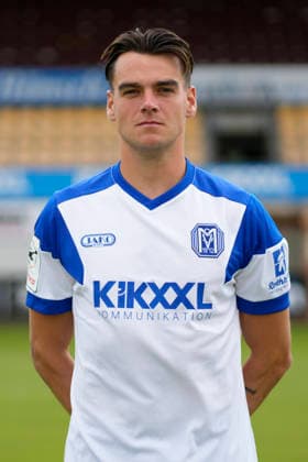 23.07.2026, Hänsch-Arena, Meppen, Spieler Jonas Fedl; SV Meppen 1912 e.V.; 3.Liga, Porträttermin 2026 2027 DFL REGULATIONS PROHIBIT ANY USE OF PHOTOGRAPHS AS IMAGE SEQUENCES AND OR QUASI-VIDEO. Meppen Niedersachsen Germany Hänsch-Arena *** July 23, 2026, Hänsch Arena, Meppen, Player Jonas Fedl, SV Meppen 1912 e.V., 3rd League, Photo Shoot 2026–2027. DFL REGULATIONS PROHIBIT ANY USE OF PHOTOGRAPHS AS IMAGE SEQUENCES AND OR QUASI-VIDEO. Meppen, Lower Saxony, Germany, Hänsch Arena