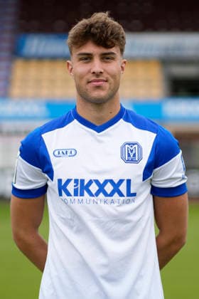 23.07.2026, Hänsch-Arena, Meppen, Spieler Niclas Wessels; SV Meppen 1912 e.V.; 3.Liga, Porträttermin 2026 2027 DFL REGULATIONS PROHIBIT ANY USE OF PHOTOGRAPHS AS IMAGE SEQUENCES AND OR QUASI-VIDEO. Meppen Niedersachsen Germany Hänsch-Arena *** July 23, 2026, Hänsch Arena, Meppen, Player Niclas Wessels, SV Meppen 1912 e.V., 3. Liga, Portrait session 2026–2027. DFL regulations prohibit any use of photographs as image sequences and or quasi-video. Meppen, Lower Saxony, Germany, Hänsch Arena