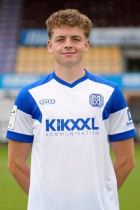 23.07.2026, Hänsch-Arena, Meppen, Spieler Jonas Goldenstein; SV Meppen 1912 e.V.; 3.Liga, Porträttermin 2026 2027 DFL REGULATIONS PROHIBIT ANY USE OF PHOTOGRAPHS AS IMAGE SEQUENCES AND OR QUASI-VIDEO. Meppen Niedersachsen Germany Hänsch-Arena *** July 23, 2026, Hänsch Arena, Meppen, Player Jonas Goldenstein, SV Meppen 1912 e.V., 3rd Division, Photo Shoot 2026–2027. DFL regulations prohibit any use of photographs as image sequences and or quasi-video. Meppen, Lower Saxony, Germany, Hänsch Arena