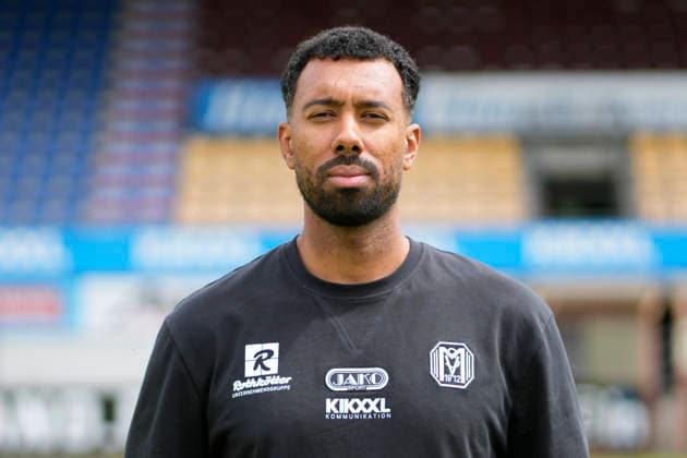 23.07.2026, Hänsch-Arena, Meppen, Co-Trainer für Analyse Lorenzo Müller; SV Meppen 1912 e.V.; 3.Liga, Porträttermin 2026 2027 DFL REGULATIONS PROHIBIT ANY USE OF PHOTOGRAPHS AS IMAGE SEQUENCES AND OR QUASI-VIDEO. Meppen Niedersachsen Germany Hänsch-Arena *** July 23, 2026, Hänsch Arena, Meppen, Assistant Coach for Analysis Lorenzo Müller SV Meppen 1912 e.V. 3rd Division, Photo Shoot 2026–2027 DFL REGULATIONS PROHIBIT ANY USE OF PHOTOGRAPHS AS IMAGE SEQUENCES AND OR QUASI-VIDEO Meppen, Lower Saxony, Germany, Hänsch Arena