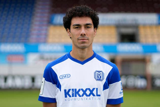 23.07.2026, Hänsch-Arena, Meppen, Spieler Niclas Nadj; SV Meppen 1912 e.V.; 3.Liga, Porträttermin 2026 2027 DFL REGULATIONS PROHIBIT ANY USE OF PHOTOGRAPHS AS IMAGE SEQUENCES AND OR QUASI-VIDEO. Meppen Niedersachsen Germany Hänsch-Arena *** July 23, 2026, Hänsch Arena, Meppen, Player Niclas Nadj, SV Meppen 1912 e.V., 3rd Division, Portrait session 2026–2027. DFL regulations prohibit any use of photographs as image sequences and or quasi-video. Meppen, Lower Saxony, Germany, Hänsch Arena