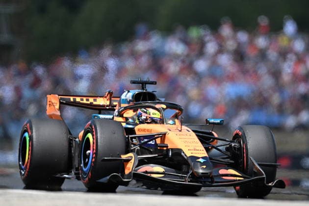 RECORD DATE NOT STATED F1 Hungary 2026 MOGYOROD, HUNGARY JULY 25: Lando Norris of Great Britain drives the McLaren F1 Team car on track during the third free practice session of the Formula 1 AWS Hungarian Grand Prix 2026 at the Hungaroring on July 25, 2026 in Mogyorod, Hungary. Budapest Hungary  Copyright: xArturxWidakx originalFilename:widak-f1hungar260725_npOL8.jpg