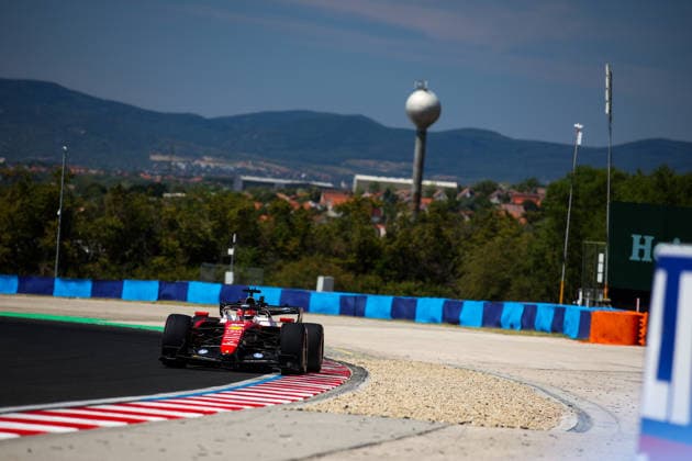 F1 - HUNGARIAN GRAND PRIX 2026 16 LECLERC Charles (mco), Scuderia Ferrari SF-26, action during the Formula 1 Hungarian Grand Prix 2026, 11th round of the 2026 Formula One World Championship, WM, Weltmeisterschaft from July 24 to 26, 2026 on the Hungaroring, in Mogyorod near Budapest, Hungary -  Copyright: xXavixBonillax