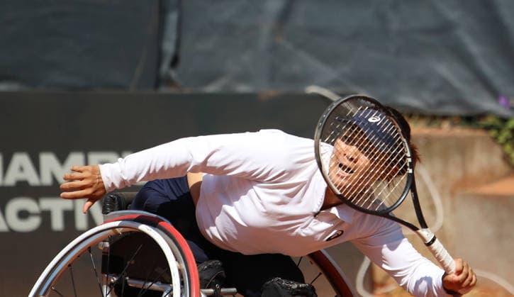 Wheelchair Hamburg Open am Hamburger Rothenbaum: Zhenzehn Zhu (China) im Halbfinale. *** Wheelchair Hamburg Open at Hamburg s Rothenbaum: Zhenzehn Zhu of China Advances to the Semifinals