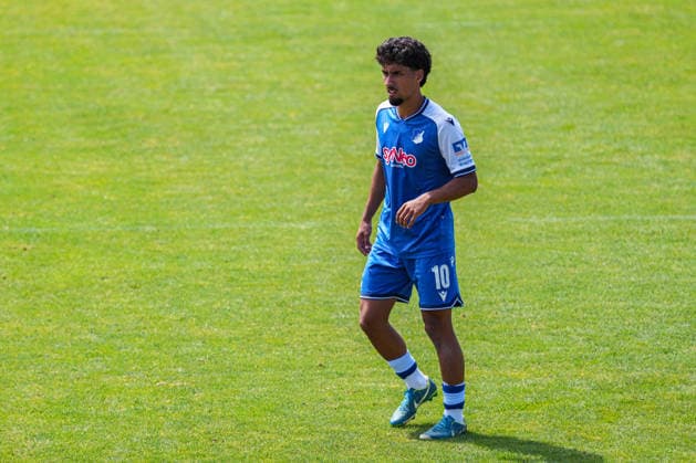 Testspiel, SC Freiburg U23 vs TSG Hoffenheim II, 25.07.2026 Yasin Zor (TSG Hoffenheim II, 10) Testspiel, SC Freiburg U23 vs TSG Hoffenheim II, Renchtal-Stadion Oberkirch, 25.07.2026 DFB DFL REGULATIONS PROHIBIT ANY USE OF PHOTOGRAPHS AS IMAGE SEQUENCES AND OR QUASI-VIDEO *** Friendly Match, SC Freiburg U23 vs. TSG Hoffenheim II, July 25, 2026 Yasin Zor TSG Hoffenheim II, 10 Friendly Match, SC Freiburg U23 vs. TSG Hoffenheim II, Renchtal Stadium, Oberkirch, July 25, 2026 DFB and DFL regulations prohibit any use of photographs as image sequences and or quasi-video Copyright: xBEAUTIFULxSPORTS Boscox