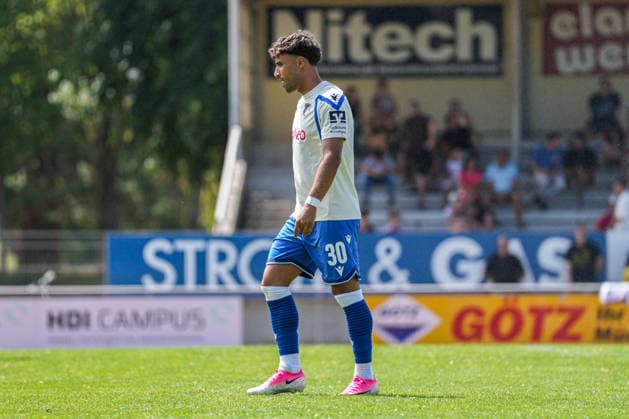 Testspiel, SC Freiburg U23 vs TSG Hoffenheim II, 25.07.2026 Nader El-Jindaoui (TSG Hoffenheim II, 30) beim aufwärmen Testspiel, SC Freiburg U23 vs TSG Hoffenheim II, Renchtal-Stadion Oberkirch, 25.07.2026 DFB DFL REGULATIONS PROHIBIT ANY USE OF PHOTOGRAPHS AS IMAGE SEQUENCES AND OR QUASI-VIDEO *** Friendly Match, SC Freiburg U23 vs. TSG Hoffenheim II, July 25, 2026 Nader El Jindaoui, TSG Hoffenheim II, age 30, warming up Friendly Match, SC Freiburg U23 vs. TSG Hoffenheim II, Renchtal Stadium, Oberkirch, July 25, 2026 DFB and DFL regulations prohibit any use of photographs as image sequences and or quasi-video Copyright: xBEAUTIFULxSPORTS Boscox