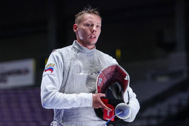 CHINA, HONG KONG - JULY 25, 2026: Russia s Yegor Barannikov competes in the men™s individual foil event at the 2026 Kerry Fencing World Championships 2026 Fencing World Championships In Hong Kong  - ZUMAt113 20260725_zaa_t113_066 Copyright: xMikhailxSinitsynx