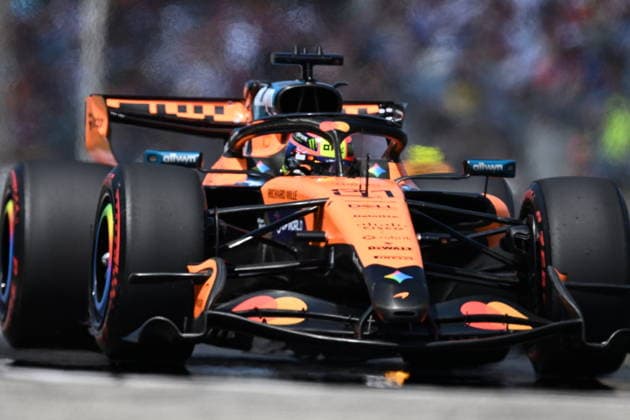 RECORD DATE NOT STATED F1 Hungary 2026 MOGYOROD, HUNGARY JULY 25: Lando Norris of Great Britain drives the McLaren F1 Team car on track during the third free practice session of the Formula 1 AWS Hungarian Grand Prix 2026 at the Hungaroring on July 25, 2026 in Mogyorod, Hungary. Budapest Hungary  Copyright: xArturxWidakx originalFilename:widak-f1hungar260725_np5y7.jpg