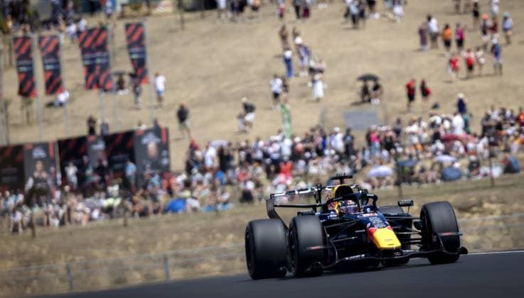 BUDAPEST - Max Verstappen (Red Bull Racing) during the third free practice session at the Hungaroring for the Hungarian Grand Prix. SANDER KONING ANP xVIxANPxSportx xxANPxIVx 564254469 originalFilename: 564254469.jpg