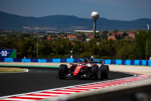 F1 - HUNGARIAN GRAND PRIX 2026 16 LECLERC Charles (mco), Scuderia Ferrari SF-26, action during the Formula 1 Hungarian Grand Prix 2026, 11th round of the 2026 Formula One World Championship, WM, Weltmeisterschaft from July 24 to 26, 2026 on the Hungaroring, in Mogyorod near Budapest, Hungary -  Copyright: xXavixBonillax