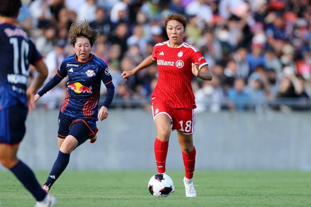 Momoko Tanikawa (FC Bayern), JULY 25, 2026 - Football Soccer : Allianz Women s Tour 2026 match between RB Omiya Ardija and FC Bayern Munich at NACK5 Stadium in Saitama, Japan.  aflo_339072999 NaokixNishimurax