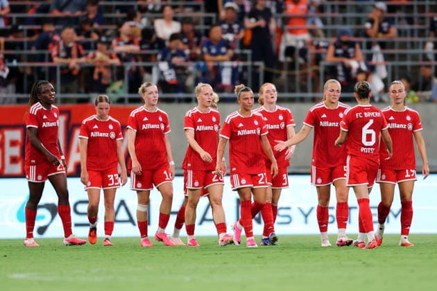 FC Bayern Munich Women team group, Mannschaftsbild, Totale (FC Bayern), JULY 25, 2026 - Football Soccer : Allianz Women s Tour 2026 match between RB Omiya Ardija and FC Bayern Munich at NACK5 Stadium in Saitama, Japan.  aflo_339073030 NaokixNishimurax