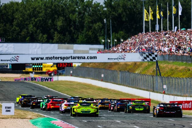 DTM, 9. + 10. Rennen Oschersleben 2026 8 Aston Martin Vantage AMR GT3 EVO, Comtoyou Racing: Nicolas Baert - picture by Gruppe C Photography Oschersleben Oschersleben Sachsen-Anhalt Germany Copyright: xGruppexCxPhotographyx