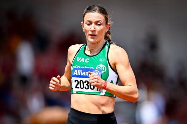 Belgian Athletics Championships day 2 - 25 07 2026 LEUVEN, BELGIUM - JULY 25 : Couckuyt Paulien during day 1 of the Allianz Belgian Athletics Championships on July 25, 2026 in Leuven, Belgium, 25 07 2026  Copyright: xTomasxSiskx