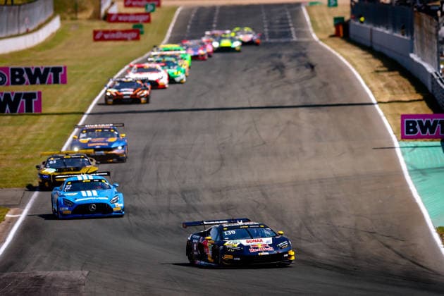 DTM, 9. + 10. Rennen Oschersleben 2026 130 Lamborghini Temerario GT3, ABT Sportsline: Luca Engstler - picture by Gruppe C Photography Oschersleben Oschersleben Sachsen-Anhalt Germany Copyright: xGruppexCxPhotographyx