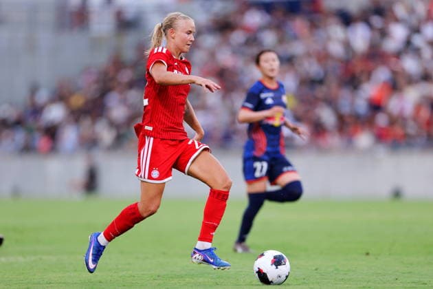 Pernille Harder (FC Bayern), JULY 25, 2026 - Football Soccer : Allianz Women s Tour 2026 match between RB Omiya Ardija and FC Bayern Munich at NACK5 Stadium in Saitama, Japan.  aflo_339076333 NaokixNishimurax