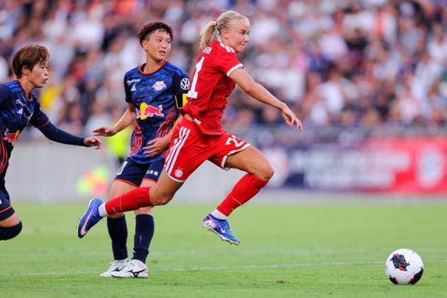 Pernille Harder (FC Bayern), JULY 25, 2026 - Football Soccer : Allianz Women s Tour 2026 match between RB Omiya Ardija and FC Bayern Munich at NACK5 Stadium in Saitama, Japan.  aflo_339076337 NaokixNishimurax
