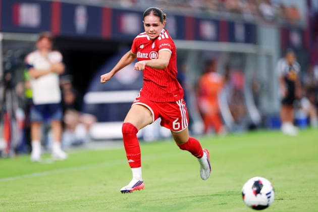 Kassandra Potsi (FC Bayern), JULY 25, 2026 - Football Soccer : Allianz Women s Tour 2026 match between RB Omiya Ardija and FC Bayern Munich at NACK5 Stadium in Saitama, Japan.  aflo_339076363 NaokixNishimurax