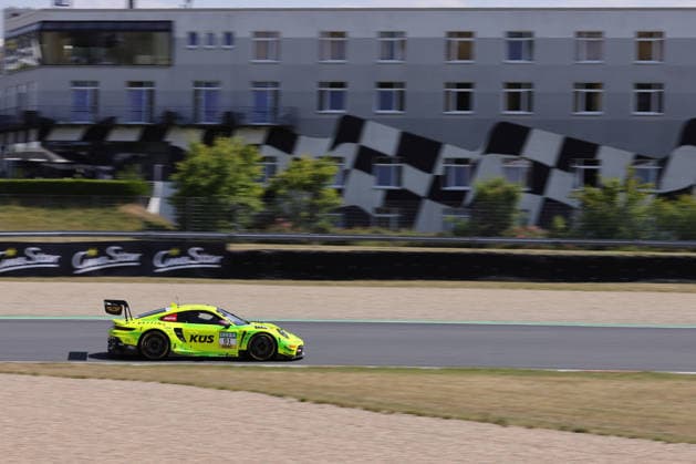 Thomas Preining (A Manthey, 91), Porsche 911 GT3 R Evo, DTM (German Touring Car Championship) - Round 5 - Race 1, Motorsportarena Oschersleben on 25.07.2026. Sachsen-Anhalt Deutschland Copyright: xO.Franke,xSportblen.dex