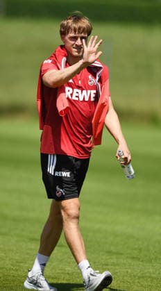 25.07.2026, xophax, Fussball 1.Bundesliga, 1.FC Koeln Trainingslager . Training in Sankt Johann. Training. Timo Hübers ( 1.FC Köln ) Kitzbühel *** July 25, 2026, xophax, Soccer, Bundesliga 1, 1. FC Köln Training Camp, Training in Sankt Johann, Timo Hübers Training, 1. FC Köln, Kitzbühel