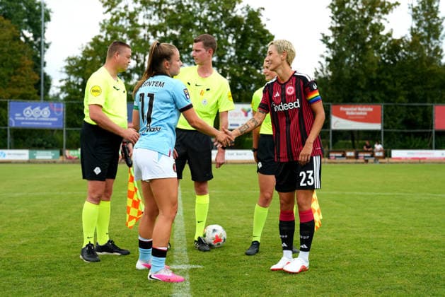 Club Friendly: Eintracht Frankfurt Woman v Feyenoord Rotterdam V1 Horst - Tess van Bentem of Feyenoord Rotterdam V1 during a friendly in preparation of the 2026 2027 season. The match is set between Eintracht Frankfurt Woman and Feyenoord Rotterdam V1 at RKsv Wittenhorst on 25 July 2026 in Horst, The Netherlands. (Hero Images Yannick Verhoeven) Copyright: xYannickxVerhoevenx