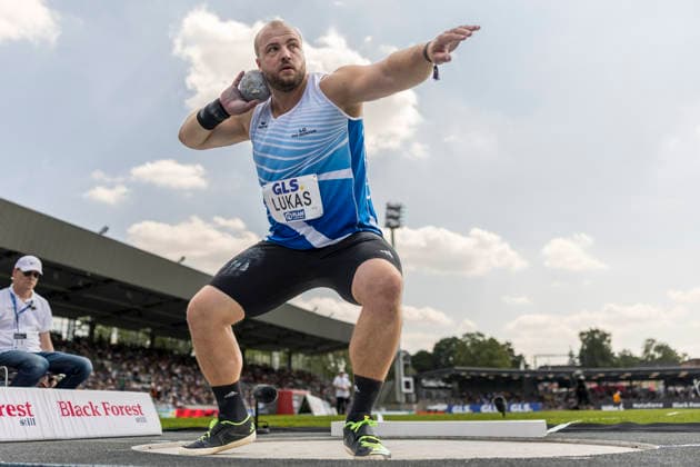 Deutsche Leichtathletik-Meisterschaften; Bochum-Wattenscheid, 25.07.2026 Dennis Lukas (LG Idar-Oberstein); Deutsche Leichtathletik-Meisterschaften am 25.07.2026 im Lorheide-Stadion, Bochum-Wattenscheid (Nordrhein-Westfalen). *** German Track and Field Championships, Bochum-Wattenscheid, July 25, 2026; Dennis Lukas, LG Idar-Oberstein; German Track and Field Championships on July 25, 2026, at Lorheide Stadium, Bochum-Wattenscheid, North Rhine-Westphalia Copyright: xBEAUTIFULxSPORTS AxelxKohringx