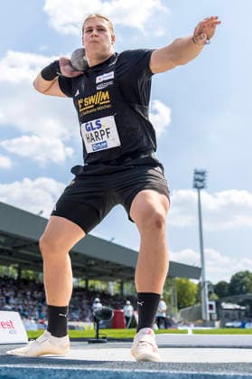 Deutsche Leichtathletik-Meisterschaften; Bochum-Wattenscheid, 25.07.2026 Georg Harpf (LG Stadtwerke München); Deutsche Leichtathletik-Meisterschaften am 25.07.2026 im Lorheide-Stadion, Bochum-Wattenscheid (Nordrhein-Westfalen). *** German Track and Field Championships, Bochum-Wattenscheid, July 25, 2026; Georg Harpf, LG Stadtwerke München; German Track and Field Championships on July 25, 2026, at Lorheide Stadium, Bochum-Wattenscheid, North Rhine-Westphalia Copyright: xBEAUTIFULxSPORTS AxelxKohringx
