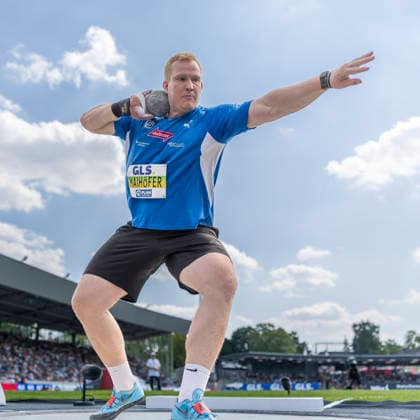 Deutsche Leichtathletik-Meisterschaften; Bochum-Wattenscheid, 25.07.2026 Eric Maihöfer (VfL Sindelfingen); Deutsche Leichtathletik-Meisterschaften am 25.07.2026 im Lorheide-Stadion, Bochum-Wattenscheid (Nordrhein-Westfalen). *** German Track and Field Championships, Bochum-Wattenscheid, July 25, 2026; Eric Maihöfer, VfL Sindelfingen; German Track and Field Championships on July 25, 2026, at Lorheide Stadium, Bochum-Wattenscheid, North Rhine-Westphalia Copyright: xBEAUTIFULxSPORTS AxelxKohringx