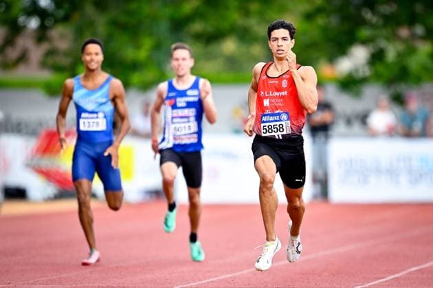 Belgian Athletics Championships day 2 - 25 07 2026 LEUVEN, BELGIUM - JULY 25 : Sacoor Jonathan during day 1 of the Allianz Belgian Athletics Championships on July 25, 2026 in Leuven, Belgium, 25 07 2026  Copyright: xTomasxSiskx