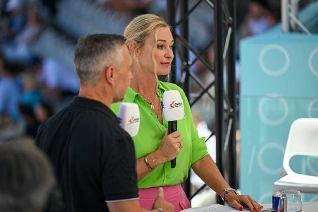 TENNIS - ATP, Tennis Herren Generali Open 2026 KITZBUEHEL,AUSTRIA,25.JUL.26 - TENNIS - ATP World Tour, Generali Open. Image shows Barbara Schett Eagle (Servus TV).  GEPAxpictures xDanielxSchoenherr