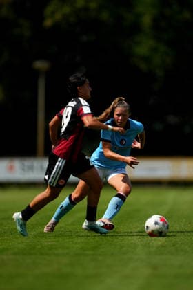 Club Friendly: Eintracht Frankfurt Woman v Feyenoord Rotterdam V1 Horst - Romee van de Lavoir of Feyenoord Rotterdam V1 during a friendly in preparation of the 2026 2027 season. The match is set between Eintracht Frankfurt Woman and Feyenoord Rotterdam V1 at RKsv Wittenhorst on 25 July 2026 in Horst, The Netherlands. (Hero Images Yannick Verhoeven) Copyright: xYannickxVerhoevenx