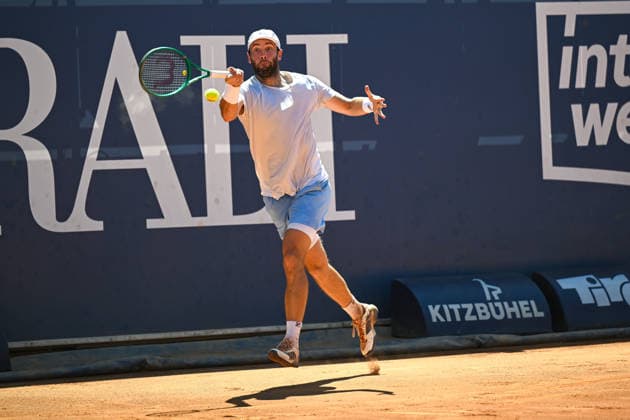 TENNIS - ATP, Tennis Herren Generali Open 2026 KITZBUEHEL,AUSTRIA,25.JUL.26 - TENNIS - ATP World Tour, Generali Open. Image shows Quentin Halys (FRA).  GEPAxpictures xDanielxSchoenherr