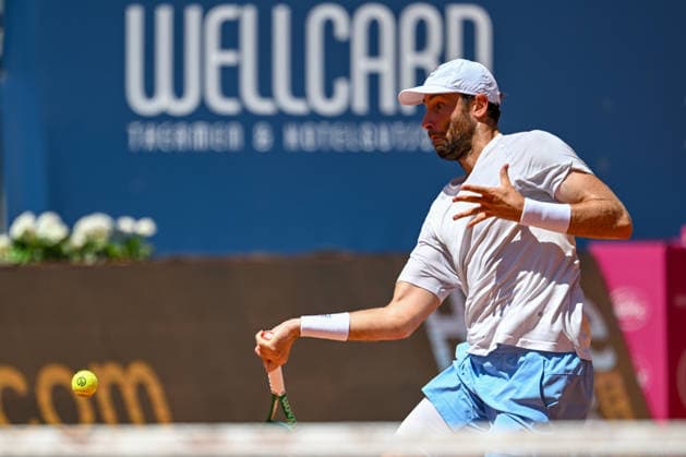 TENNIS - ATP, Tennis Herren Generali Open 2026 KITZBUEHEL,AUSTRIA,25.JUL.26 - TENNIS - ATP World Tour, Generali Open. Image shows Quentin Halys (FRA).  GEPAxpictures xDanielxSchoenherr