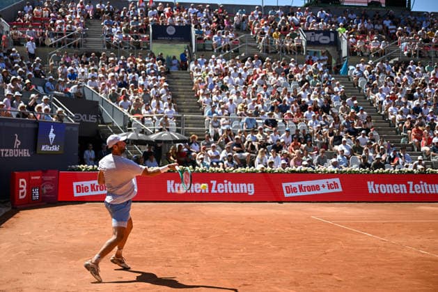 TENNIS - ATP, Tennis Herren Generali Open 2026 KITZBUEHEL,AUSTRIA,25.JUL.26 - TENNIS - ATP World Tour, Generali Open. Image shows Quentin Halys (FRA).  GEPAxpictures xDanielxSchoenherr