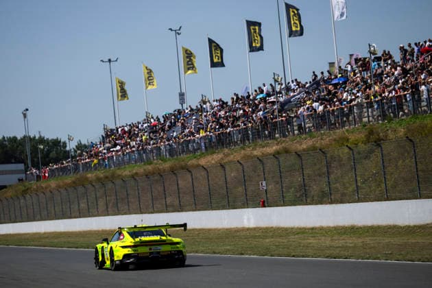 DTM, 9. + 10. Rennen Oschersleben 2026 91 Porsche 911 GT3 R (992), Manthey: Thomas Preining - picture by Gruppe C Photography Oschersleben Motorsportarena Oschersleben Deutschland Copyright: xGruppexCxPhotographyx